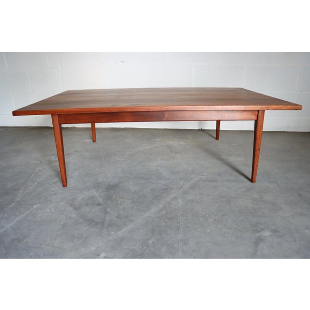 Wood Mid Century Rosewood Coffee Table For Sale - Image 7 of 8