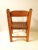 1960s Vintage Handmade Child’s Wood Armchair, Rustic Slat Seat Kids Accent Chair, Primitive English Cottage Nursery Fireplace Mantel Decor Piece For Sale - Image 5 of 13