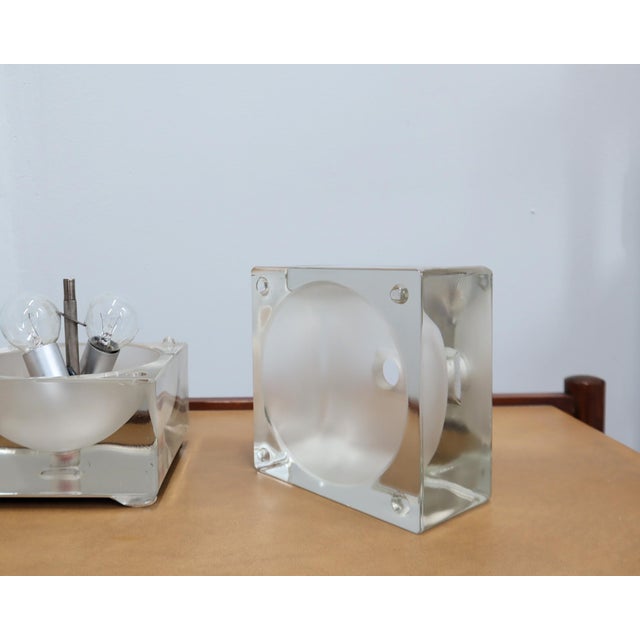 Cubosfera Table Lamp by Alessandro Mendini for Fidenza Vetraria, 1960s For Sale - Image 8 of 15