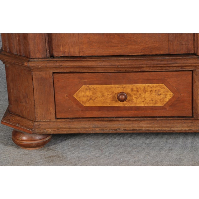 Baroque Intarsia Cabinet, 1791 For Sale - Image 6 of 18