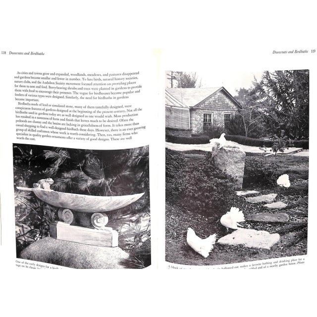 Paper "The Complete Book of Garden Ornaments, Complements, and Accessories" Book 1972 Foley, Daniel J. For Sale - Image 7 of 11