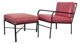 Example of Russell Woodard Chair and Ottoman Sets