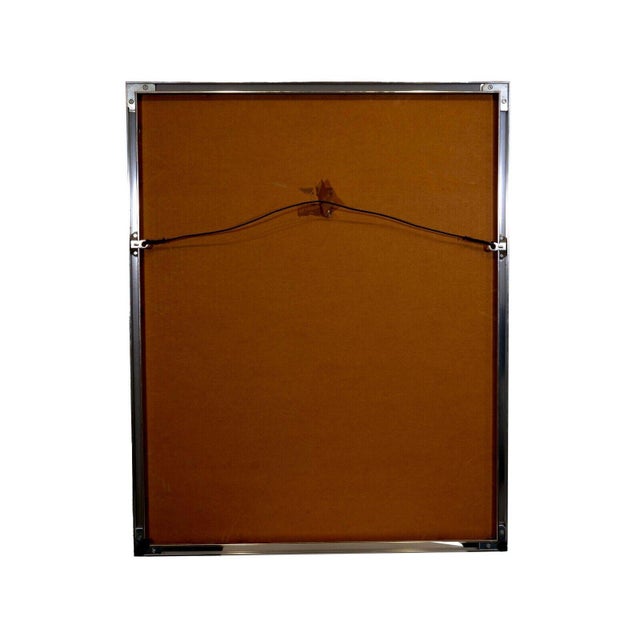 Richard Kozlow Figurative Portrait I Signed Modern Mixed Media Drawing on Paper For Sale In Detroit - Image 6 of 7