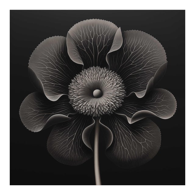 20' X 20 'Kalmia Augustofolia' - Black and White Limited Edition Botanical Photography Print, Unframed For Sale