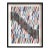 Blaze Your Own Trail - Original Framed Sculptural Abstract Colored Pencil Flashe Paint and Paper Artwork For Sale