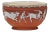 Vintage Terracotta Porcelain Decorative Planter by Kathi Urbach for Goldscheider For Sale