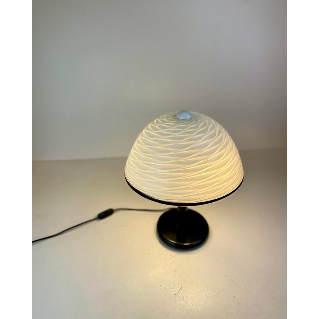 Murano Glass Table Lamp, 1980s For Sale - Image 3 of 13