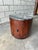 Harvey Probber Style Rosewood Drum Side Table / Bar Cabinet With Silver Wave Marble Top For Sale - Image 11 of 11