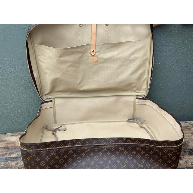 Vintage Fendi Zucca Soft Sided Suitcase For Sale - Image 10 of 12