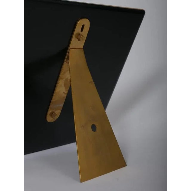 Metal Picture Frame by Pietro Chiesa for Fontana Arte, 1950s For Sale - Image 7 of 9