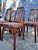 Mid-Century Modern Mid Century Modern Teak Dining Chairs | Set of Five by Benny Linden For Sale - Image 3 of 12