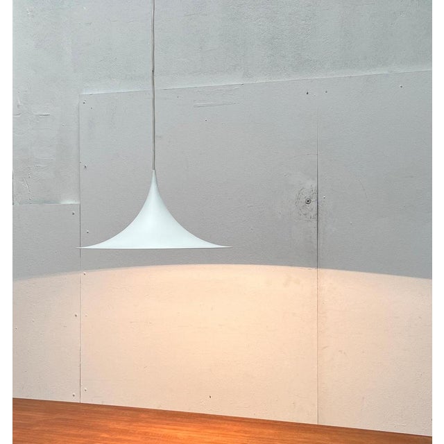 Vintage Semi Pendant Lamp by Bondrup & Thorup for Fog & Mørup, 1970s For Sale - Image 6 of 18