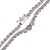 3.5 Carat Diamond Cupcake Graduated Tennis Necklace For Sale - Image 4 of 9