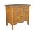 Antique serpentine-front commode or washstand made from quarter-sawn oak, dating back to the late 19th century. Features a...