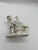 Green Antique Meissen Porcelain Boy & the Bird Cage Figure Model For Sale - Image 8 of 9