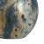 Feel the cares of the world fall away when looking at the mesmerizing swirls of silver and teal over the glass of this 27"...