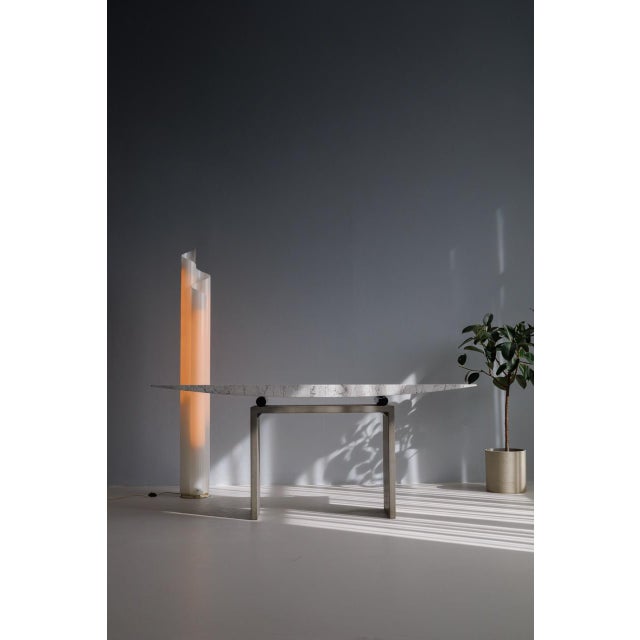 Sculptural Console Table by Danilo Silvestrin, 1980s For Sale - Image 9 of 10