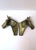 Horse Head Bust Wall Sculptures, Pair, Circa Mid-20th Century For Sale - Image 9 of 10