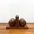 Vintage Globe Inlaid Wooden Bookends - Pair For Sale - Image 4 of 6