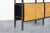 Mid-Century Modern Vintage Burl Wood and Bronze Freestanding Wall Unit by John Stuart For Sale - Image 3 of 13