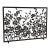 Warm Black Lacey Floral Fireplace Screen For Sale