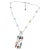 Contemporary 1990s Bulgari Allegra Diamond Color Stones White Gold Necklace For Sale - Image 3 of 10
