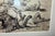 Original 19th Century Antique Henri Pille Military War Battle Pen Ink Drawing For Sale - Image 9 of 18