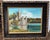 Here is a one-of-a-kind estate sourced vintage 1969 studio art oil painting of Black Rock Castle on the River Lee in...
