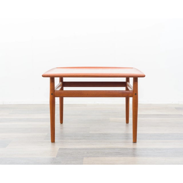 Grete Jalk Danish Coffee Table in Teak by Grete Jalk for Glostrup, 1960s For Sale - Image 4 of 9
