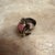 Sculptural Ring With a Silver-Toned Metal Pink Stone Krahe For Sale - Image 4 of 9