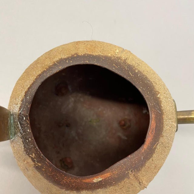 Brass and Coconut Watering Can attributed by Carl Auböck, Austria, 1950s For Sale - Image 17 of 18