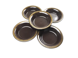Vintage Hand Made Retro 1970s Stavangerflint Ceramic Bowls- Set of 5
