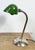 Vintage Green Enamel Banker's Table Lamp, 1950s For Sale - Image 4 of 18