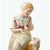 George Borgfeldt Co. Vintage Geo Borgfeldt Bisque Porcelain Coin Bank – Limited Edition Seated Lady Figurine For Sale - Image 4 of 10