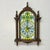 Renaissance 1980s Vintage Boho Chic Jacobean Syroco Burwood Wall Clock For Sale - Image 3 of 12