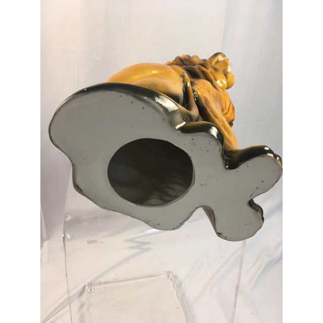 Ceramic Vintage Ceramic Lion For Sale - Image 7 of 9