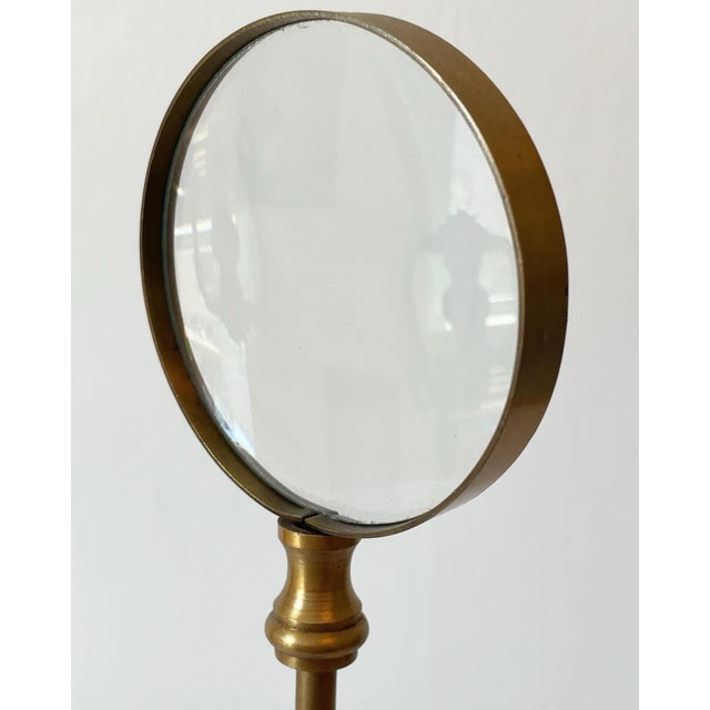 Vintage Metal and Brass Telescoping Magnifying Glass Chairish