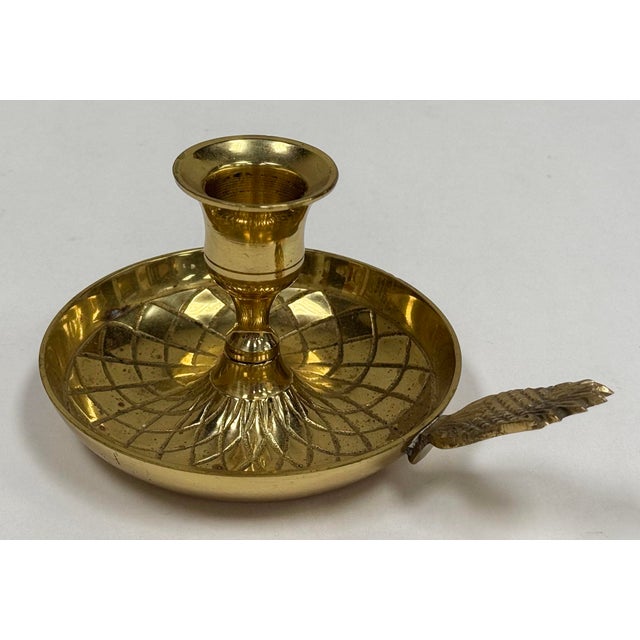 Brass Pineapple Candlestick Holder For Sale In Kansas City - Image 6 of 6