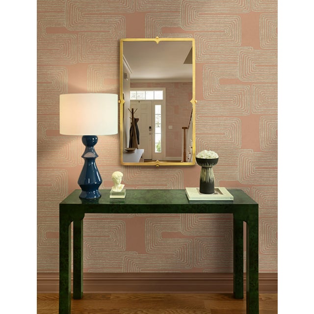 Contemporary Matthew Izzo Home Colette Capri Blue Ceramic Table Lamp For Sale - Image 3 of 5