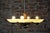 Art Deco Chandelier in Chromed Steel and Beech, Czech, 1920s For Sale - Image 12 of 14