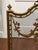 Brass Late 19th Century French Louis XVI Brass Fireplace Screen W. Mesh Panel and Floral Details For Sale - Image 8 of 18