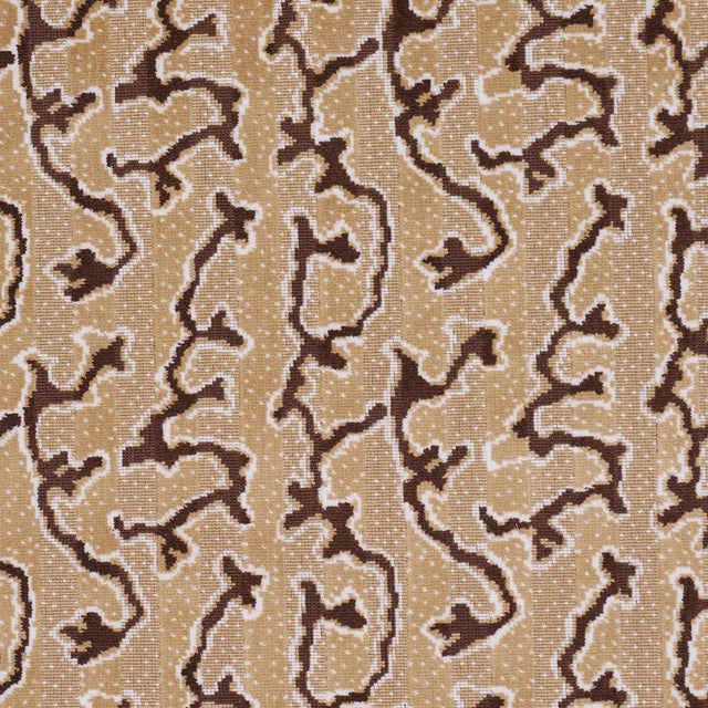 Traditional Sample - Schumacher Corail Velvet Fabric In Champignon For Sale - Image 3 of 5