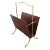 Maison Jansen, Magazine Rack with Claw Feet, Circa 1940 For Sale
