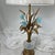 Vintage Italian Gold Leaf and Venetian Glass Table Lamps For Sale - Image 9 of 18