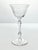 Cambridge Glass Company 1940s Cambridge “Lucia” Etched Liquor Cocktail Cordial Wine Glass - Set of 6 For Sale - Image 4 of 8