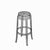 1990s Smoke Grey Charles Ghost Stool attributed to Philippe Starck for Kartell, Italy, 1990s For Sale - Image 5 of 18