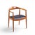 Wood Hans Wegner for Johannes Hansen Mid Century Danish Teak the Chair For Sale - Image 7 of 8