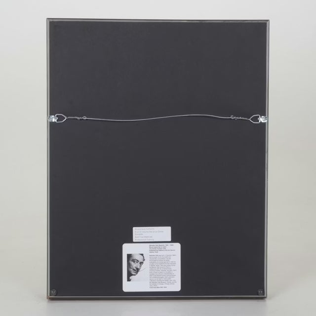 Abstract Alvador Dalí “Virgil Comforts Dante” Wood Engraving, Divine Comedy (1960–1964) For Sale - Image 3 of 5