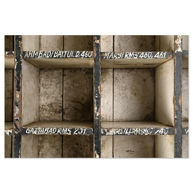 Storage Table with 54 Drawers For Sale - Image 9 of 10