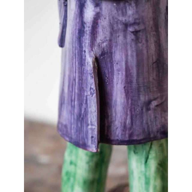 Mid-Century Italian Clown Statue For Sale - Image 7 of 10